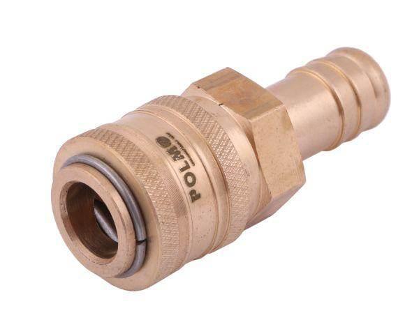 Szybkozłącze pneumatyczne p26 nw7.2 gniazdo pod wąż dn10mm polmo 5szt - zdjęcie 3