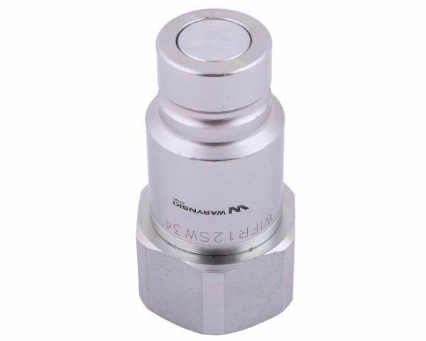 Szybkozłącze hydrauliczne suchoodcinające rozmiar 1/2 wtyczka g3/4"bsp gwint wewnętrzny iso16028 waryński - zdjęcie 4