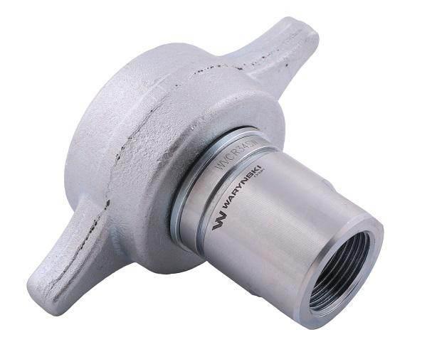 Szybkozłącze hydrauliczne skręcane motylkowe wtyczka g3/4"bsp gwint wewnętrzny 250bar waryński