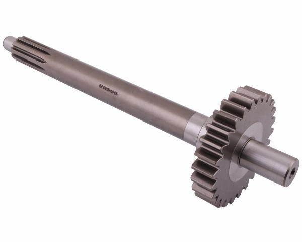 Wał sprzęgła 1-stopień z-26 gruby frez 4514 mf4 oryginał ursus