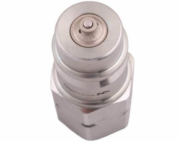 Szybkozłącze hydrauliczne wtyczka z eliminatorem ciśnienia m18x1.5 gwint wew euro iso 7241-a waryński - zdjęcie 4