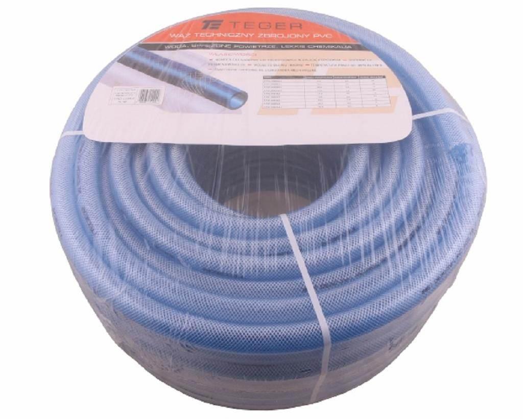 Wąż techniczny zbrojony pvc 12.5x3 20bar opryskiwacz teger po 50m