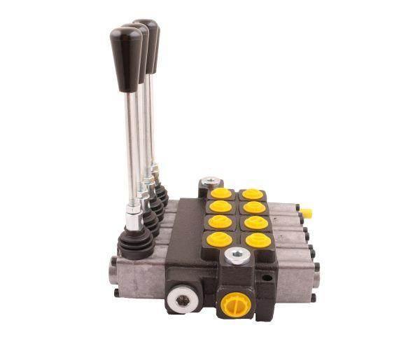 Rozdzielacz hydrauliczny 4-sekcyjny max przepływ 40l waryński - zdjęcie 2