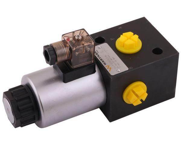 Elektrozawór 3-drogowy elektromagnetyczny kontroli 3/2 w-e12dvs3/2-80l g1/2" 80l 24v dc waryński