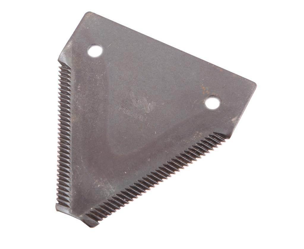 Nóż żniwny 80x76x2mm otwór 5.5 614670.0 claas waryński 25szt