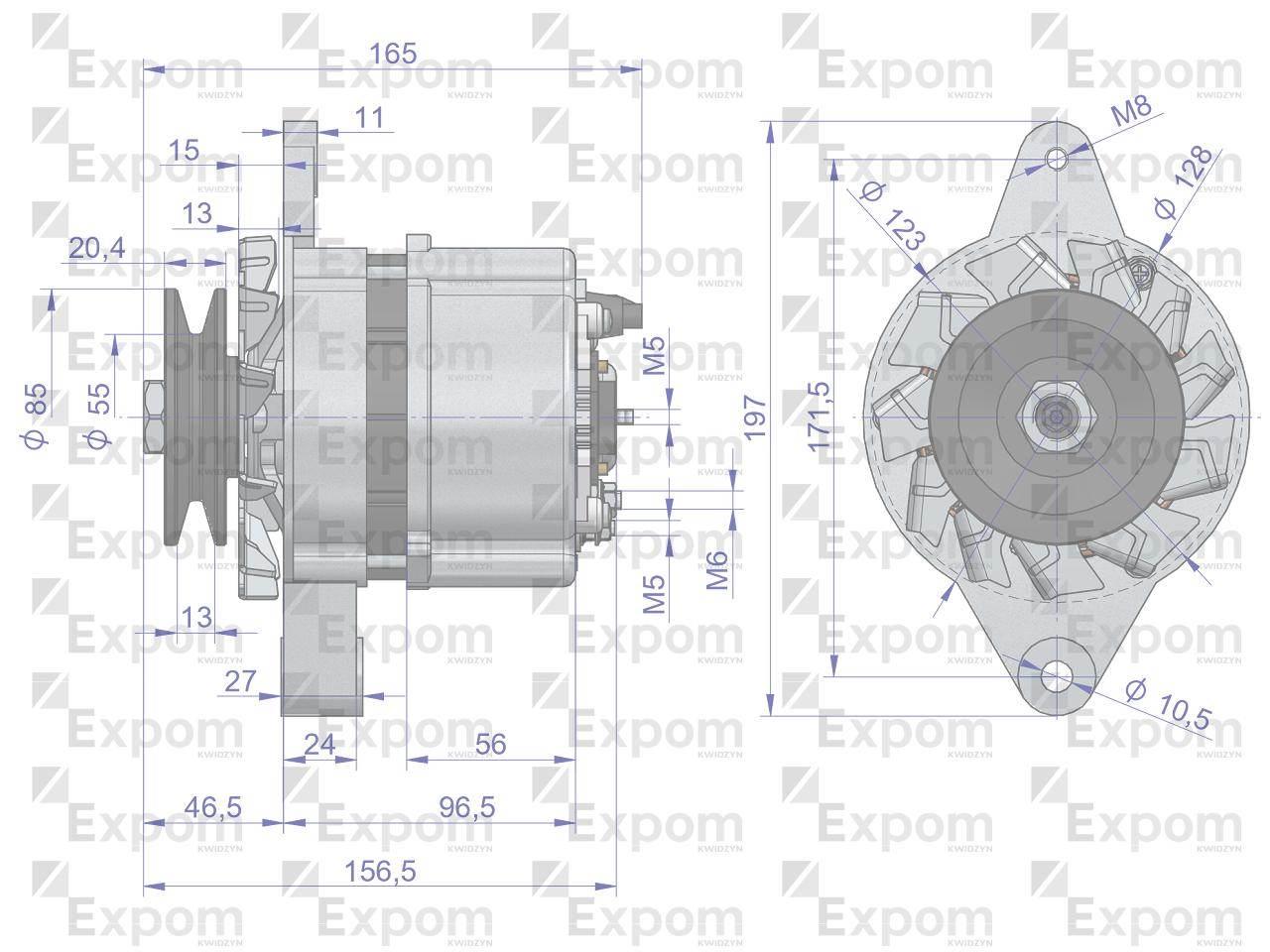 Alternator perkins renault claas nowy typ expom kwidzyn eu - zdjęcie 4