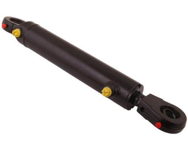 Cylinder hydrauliczny siłownik dwustronny wspomagania cjf-50/28/200z sworzeń 25mm bizon waryński