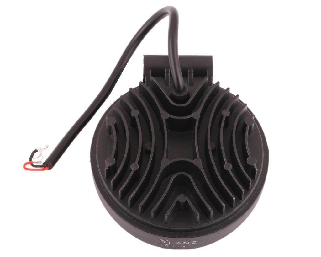 Lampa robocza okrągła 27w 9 led glanz | L0076G - zdjęcie 2