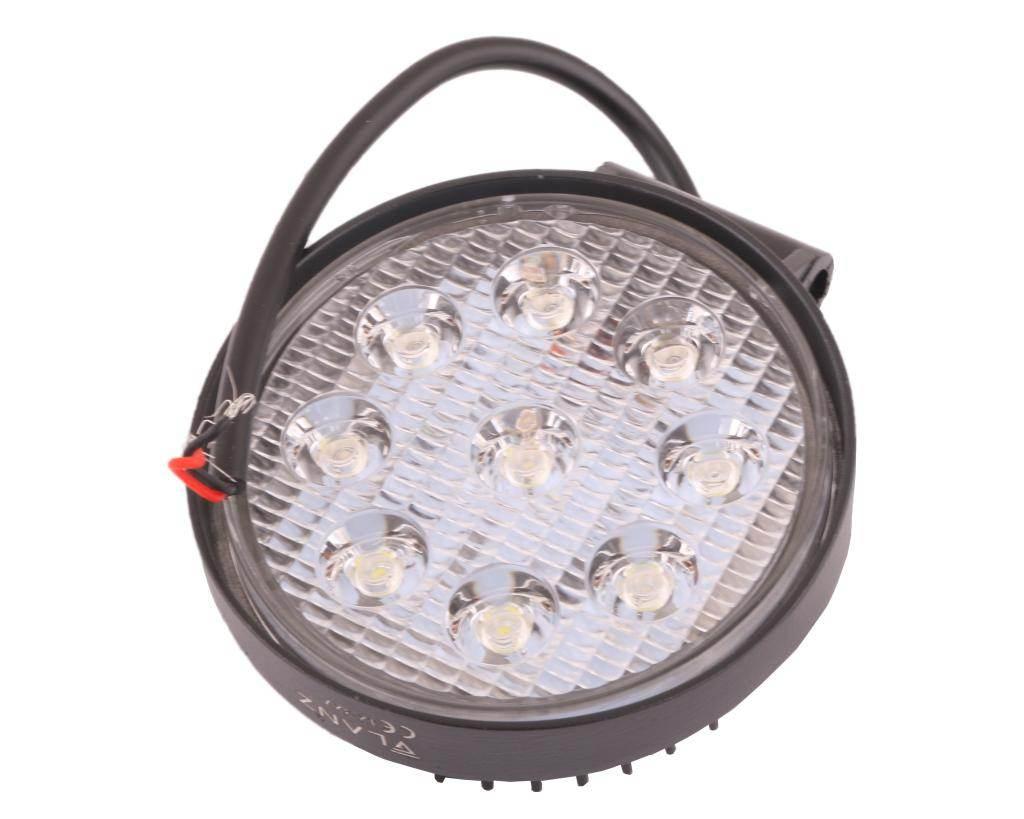 Lampa robocza okrągła 27w 9 led glanz | L0076G - zdjęcie 3