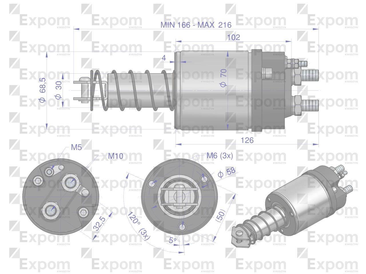 Wyłącznik włącznik rozrusznika 12v mtz-80 mtz-82 st21237088 expom kwidzyn eu - zdjęcie 2