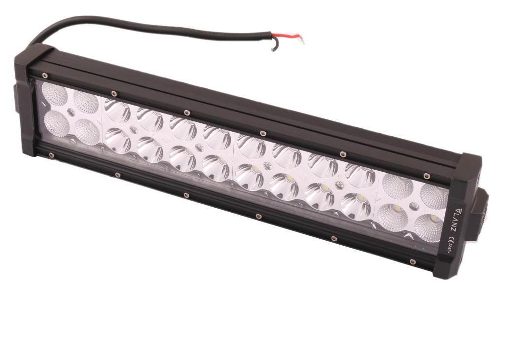 Lampa robocza prostokątna 72w 24 led glanz - zdjęcie 3