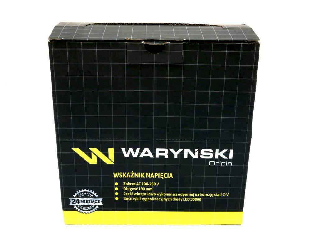 Wskaźnik napięciapróbnik elektryczny100-250v ce 24szt waryński - zdjęcie 3