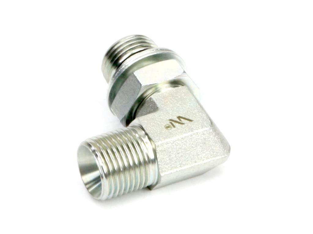 Kolanko hydrauliczne nastawne calowe bb 1/2"x1/2" bsp z regulacją waryński - zdjęcie 3