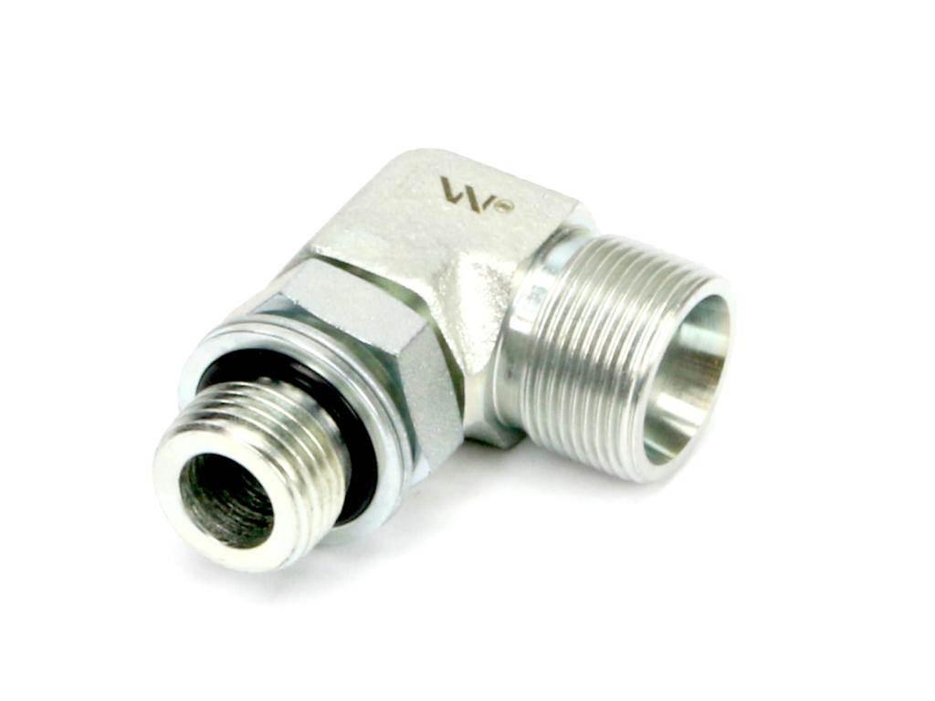 Kolanko hydrauliczne nastawne bb m18x1.5 12lx3/8"bsp z regulacją waryński 2szt - zdjęcie 2