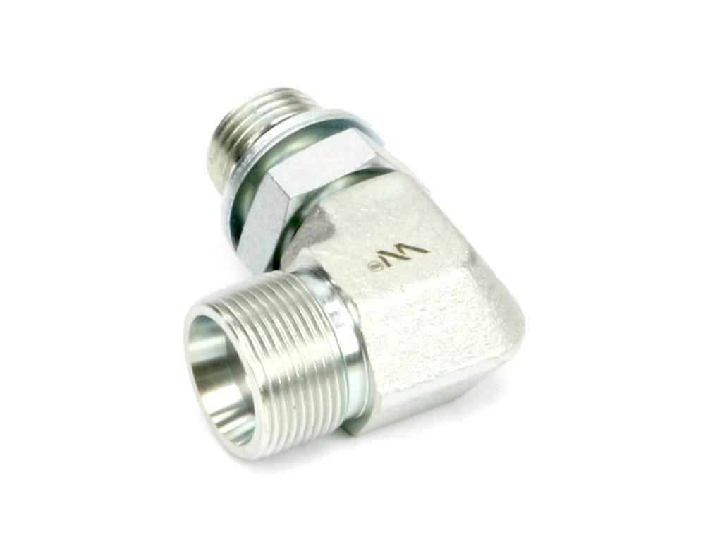 Kolanko hydrauliczne nastawne bb m18x1.5 12lx3/8"bsp z regulacją waryński 2szt - zdjęcie 3