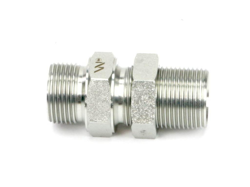 Złączka hydrauliczna calowa grodziowa bb 3/4" bsp z przeciwnakrętką xsv waryński - zdjęcie 4