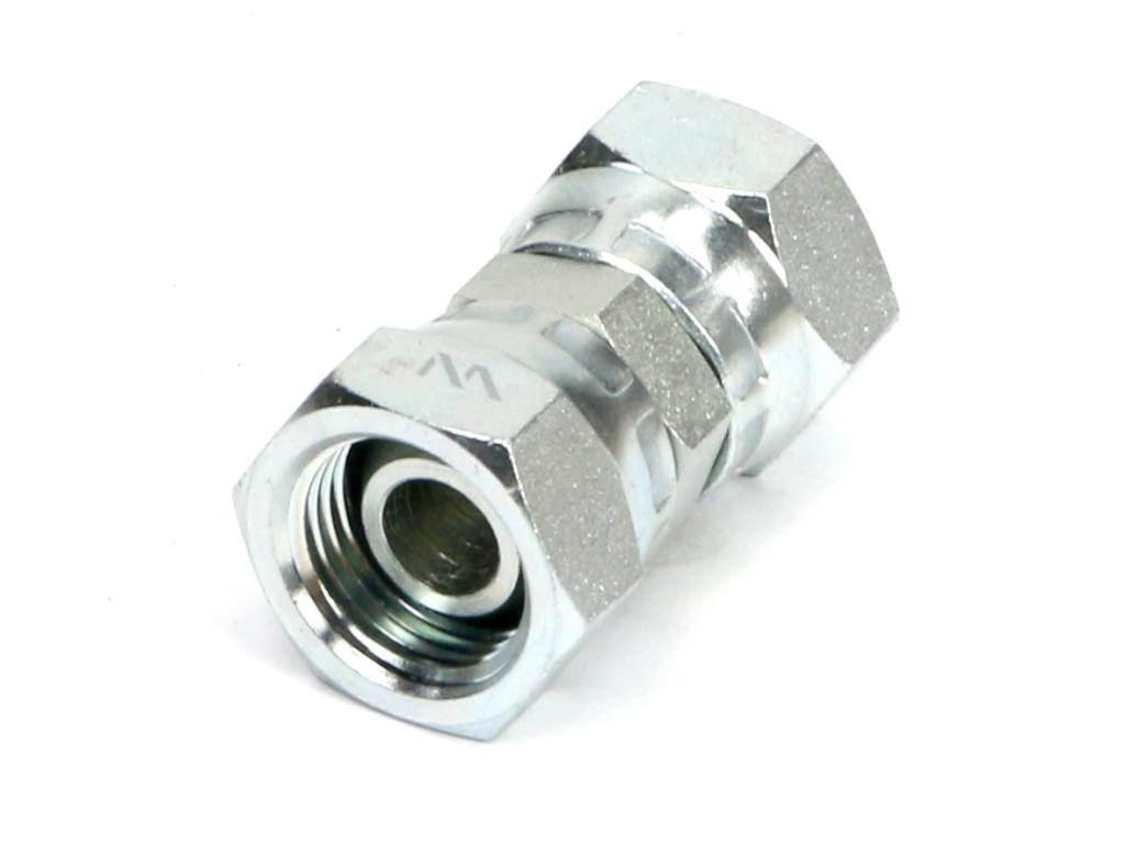 Złączka hydrauliczna calowa aa 3/8" bsp waryński 2szt - zdjęcie 2