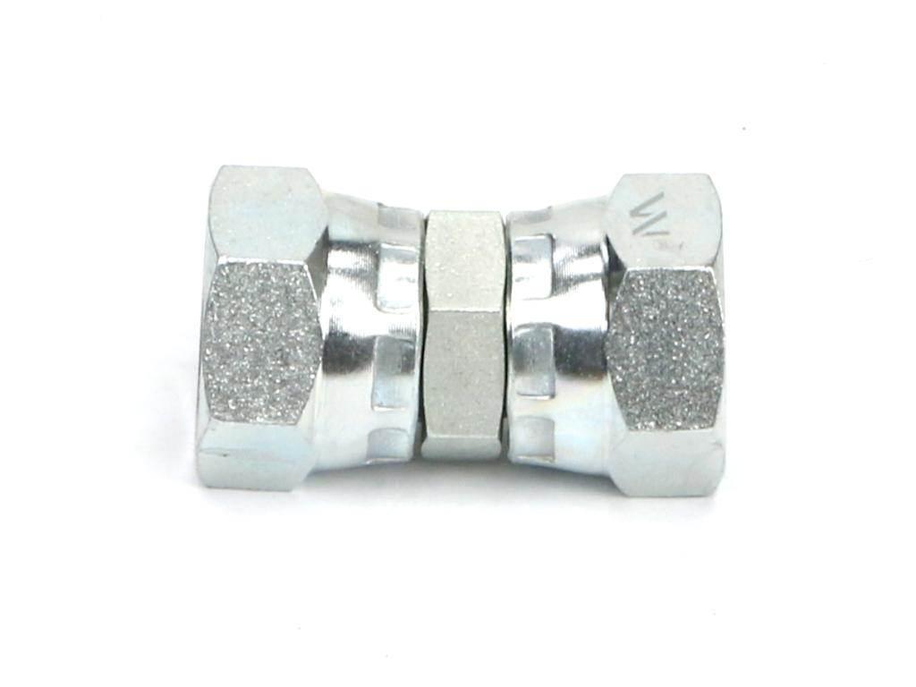 Złączka hydrauliczna calowa aa 3/8" bsp waryński 2szt - zdjęcie 3