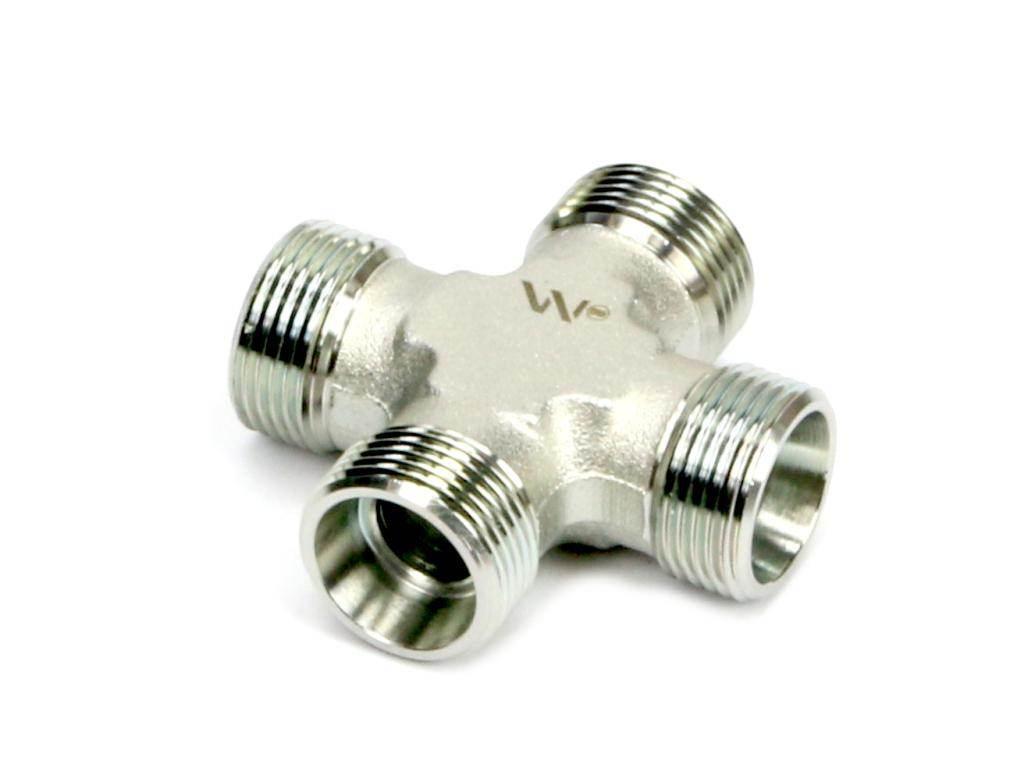 Czwórnik hydrauliczny metryczny bbbb m16x1.5 10l waryński - zdjęcie 2