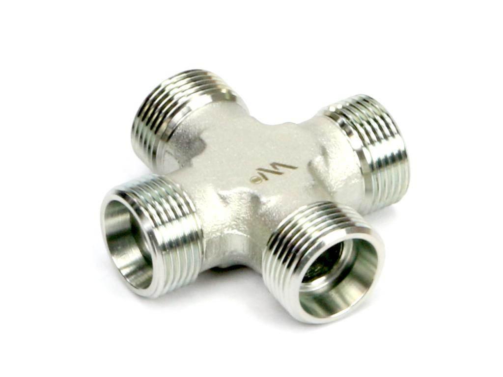 Czwórnik hydrauliczny metryczny bbbb m16x1.5 10l waryński - zdjęcie 3