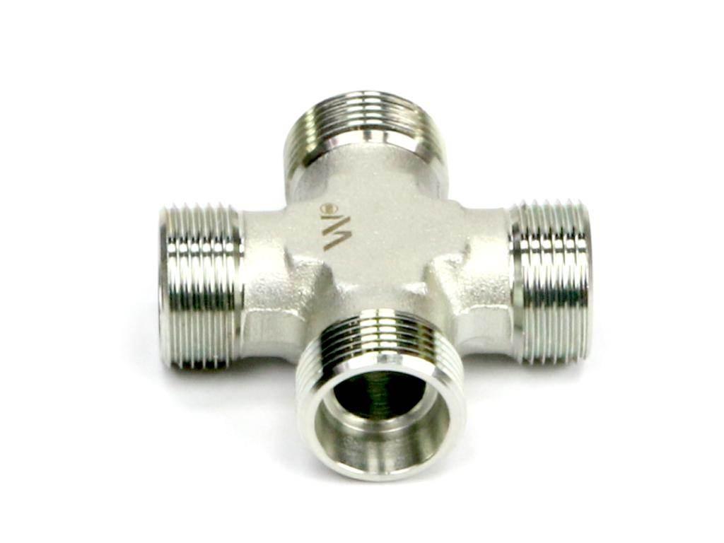 Czwórnik hydrauliczny metryczny bbbb m36x2 28l waryński - zdjęcie 4