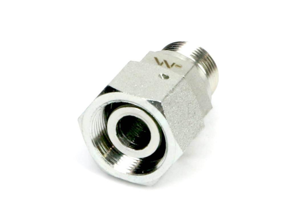 Przyłączka hydrauliczna metryczna ab evge m14x1.5 08lxm12x1.5 ed waryński 2szt - zdjęcie 2