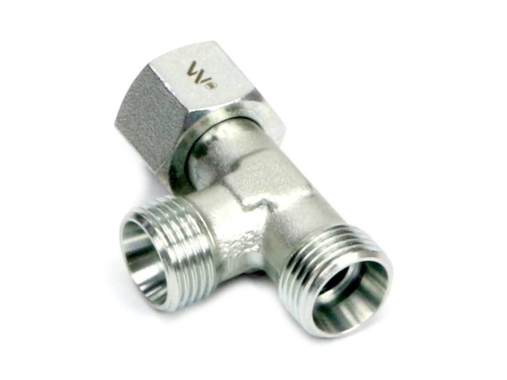 Trójnik hydrauliczny niesymetryczny metryczny bba m22x1.5 15l xevl waryński 5szt - zdjęcie 3