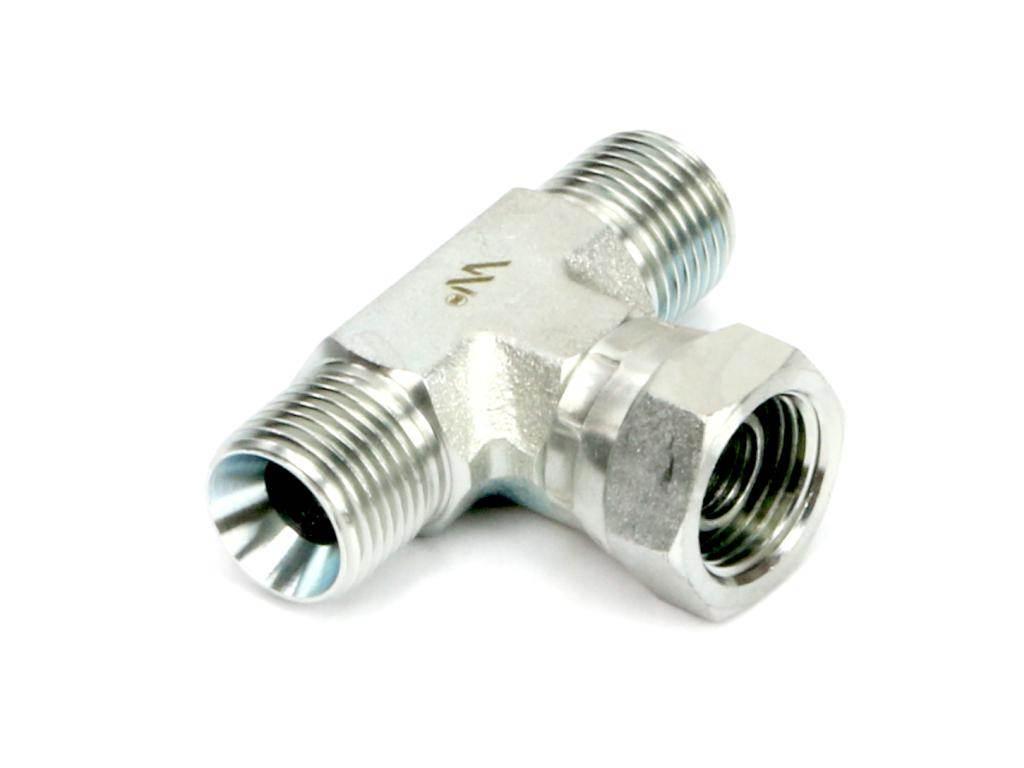 Trójnik hydrauliczny symetryczny calowy bab 1/4" bsp xevt waryński - zdjęcie 2