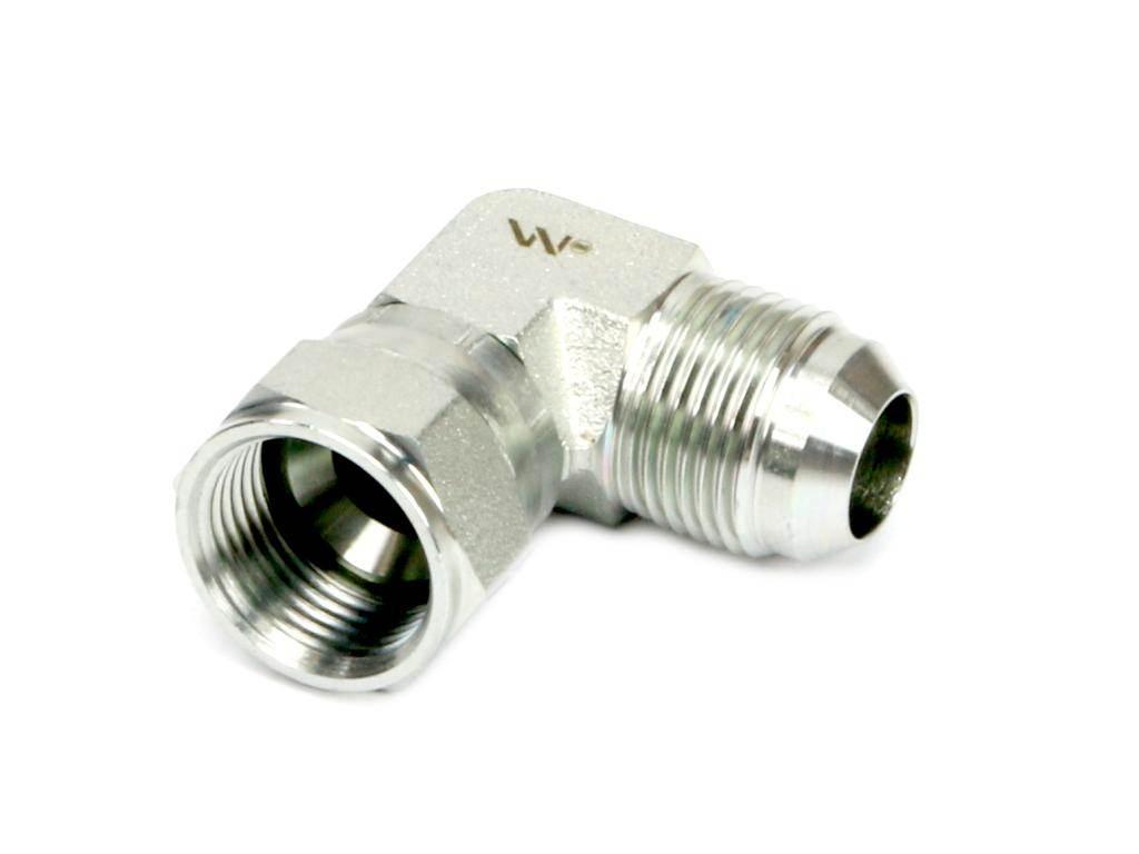 Kolanko hydrauliczne calowe ab 9/16" unf jic waryński - zdjęcie 2