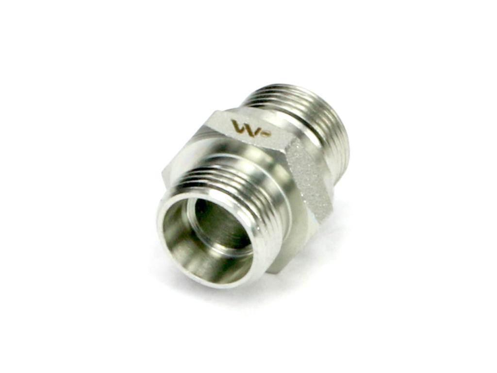 Przyłączka hydrauliczna metryczna bb xge m30x2 22lxm26x1.5 ed waryński 2szt - zdjęcie 2