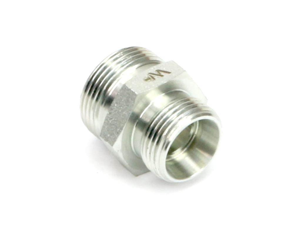 Złączka hydrauliczna redukcyjna metryczna bb m30x2 22l m26x1.5 18l xg waryński - zdjęcie 3