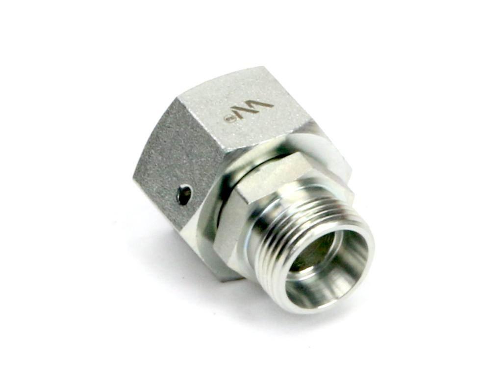 Złączka hydrauliczna metryczna ab xkor a-m36x2 28l b-m18x1.5 12l waryński - zdjęcie 3