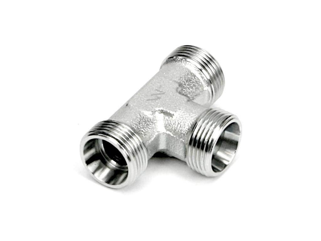 Trójnik hydrauliczny metryczny bbb m18x1.5 12l xt waryński 5szt - zdjęcie 2