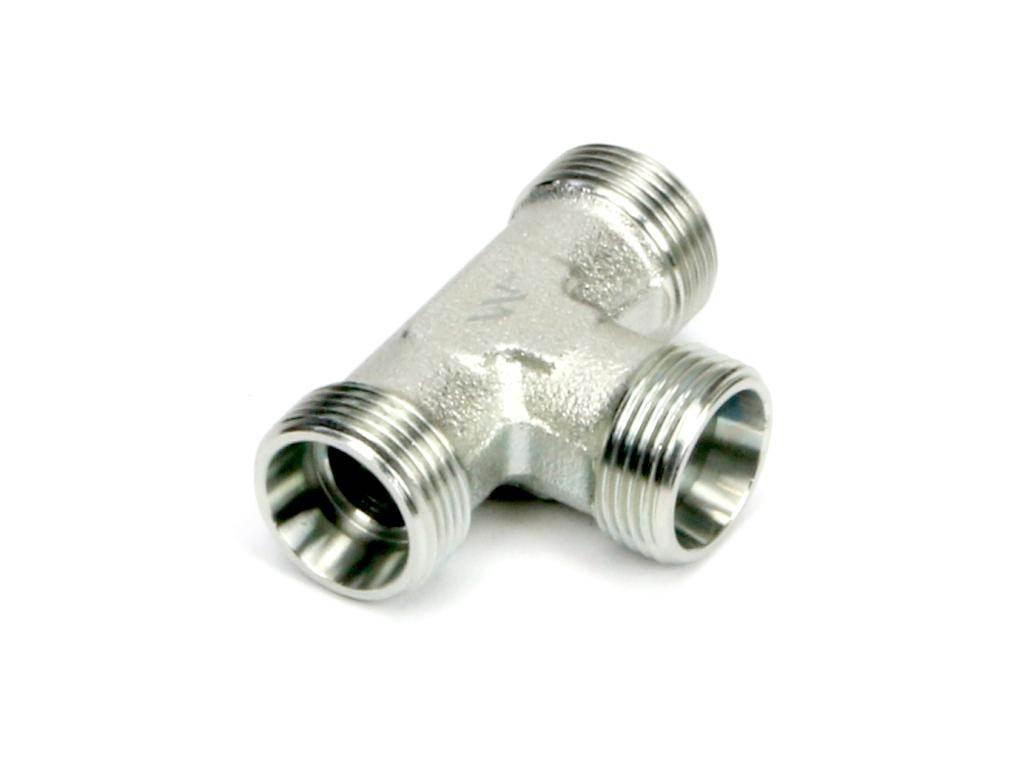 Trójnik hydrauliczny metryczny bbb m26x1.5 18l xt waryński - zdjęcie 2