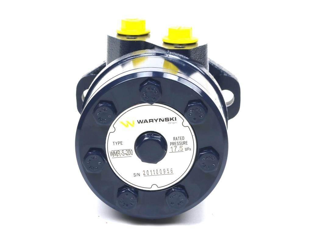 Silnik hydrauliczny orbitalny stosowany do owijarek wzmacniany wmr-s 200 cm3/obr 175 bar max.200 bar waryński - zdjęcie 2