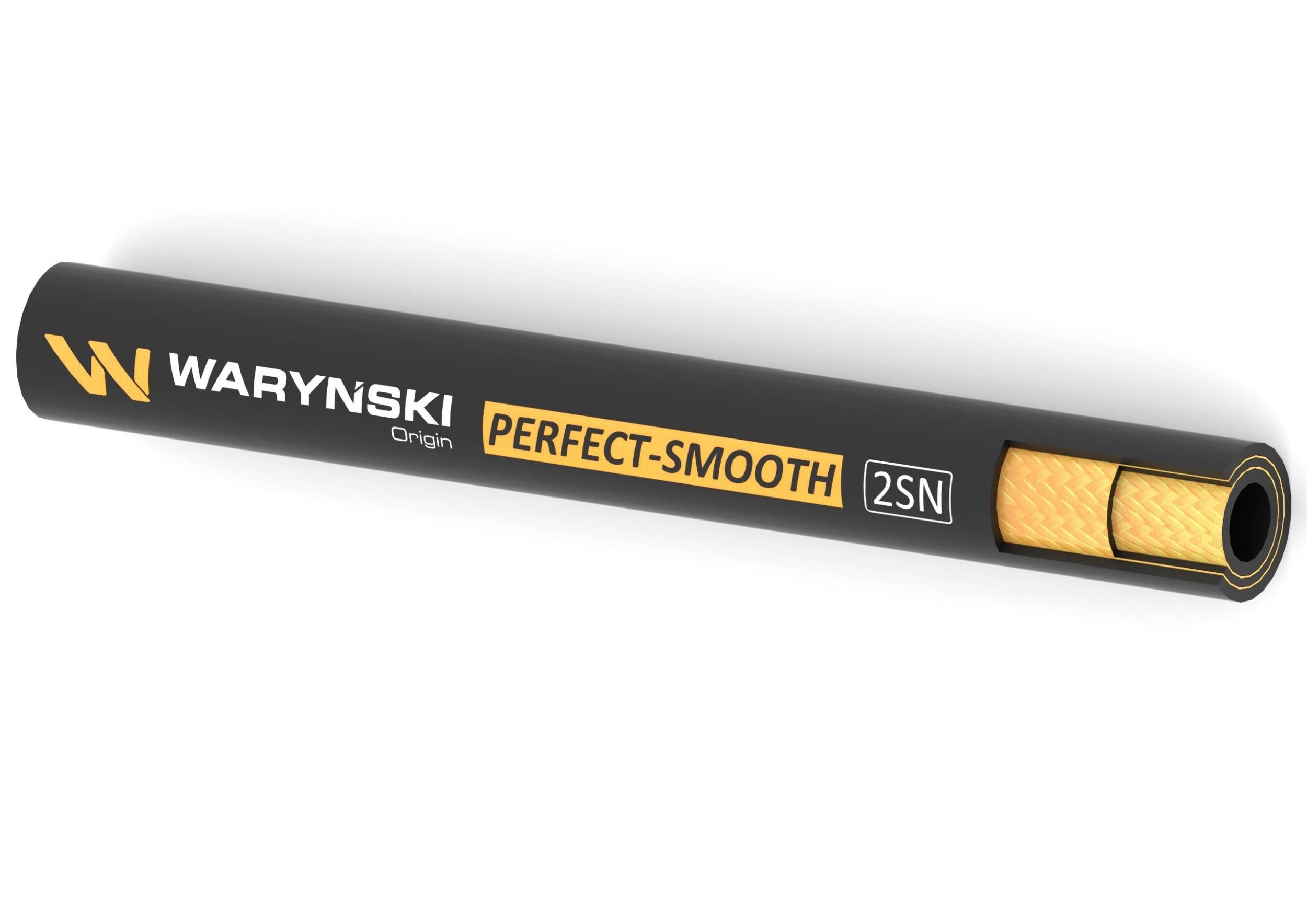 Wąż hydrauliczny do zakuwania perfect-smooth 2sn dn16 2-oplotowy 250 bar waryński 25m