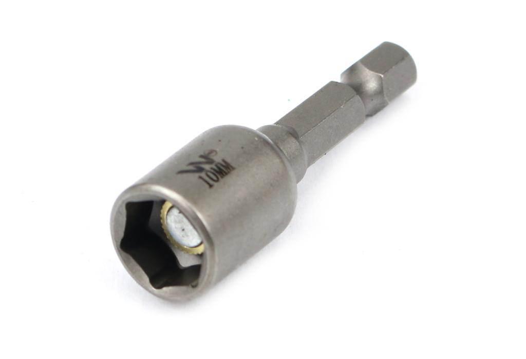 Nasadka 10mm z uchwytem narzędziowym do wkretarki długość 48mm waryński