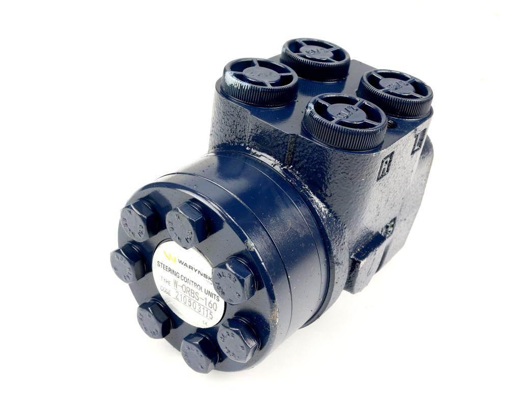 Orbitrol hydrauliczny w-orbs 160 cm3/obr z zaworami system open center bez obciążenia waryński - zdjęcie 2