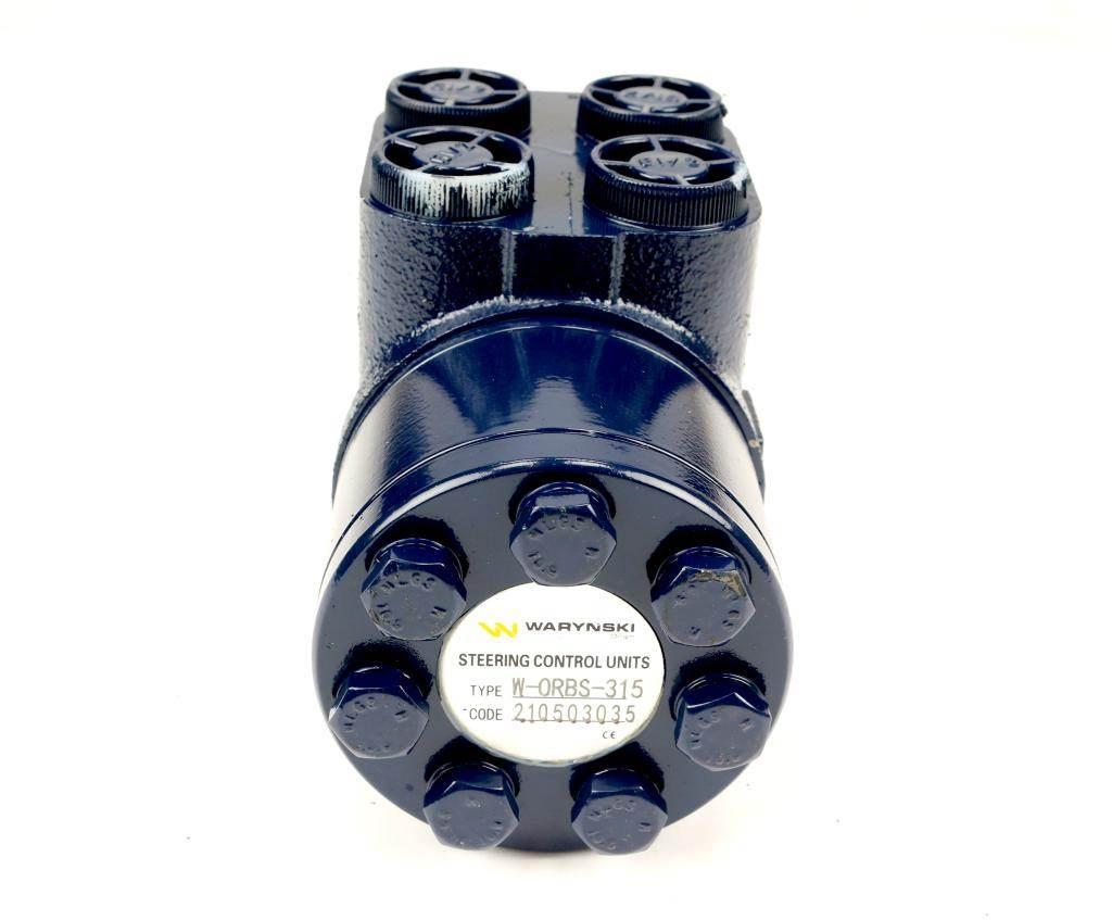 Orbitrol hydrauliczny w-orbs 315 cm3/obr z zaworami system open center bez obciążenia waryński - zdjęcie 3