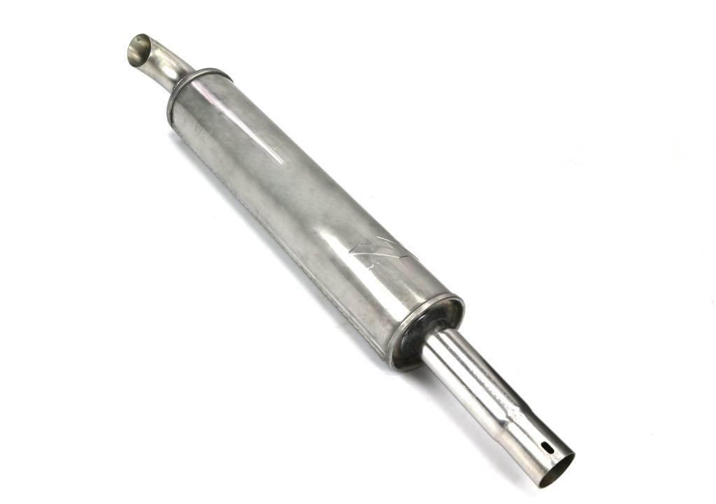 Tłumik okrągły krótki 830mm 4.1kg c-330 inox waryński