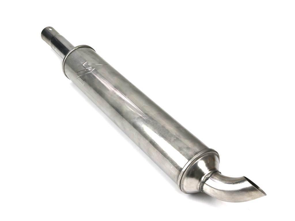 Tłumik okrągły krótki 830mm 4.1kg c-330 inox waryński - zdjęcie 2