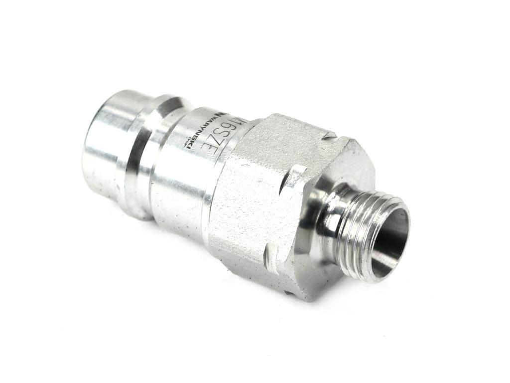 Szybkozłącze hydrauliczne wtyczka m16x1.5 gwint zewnętrzny euro 9100816w iso 7241-a z eliminatorem ciśnienia waryński - zdjęcie 2
