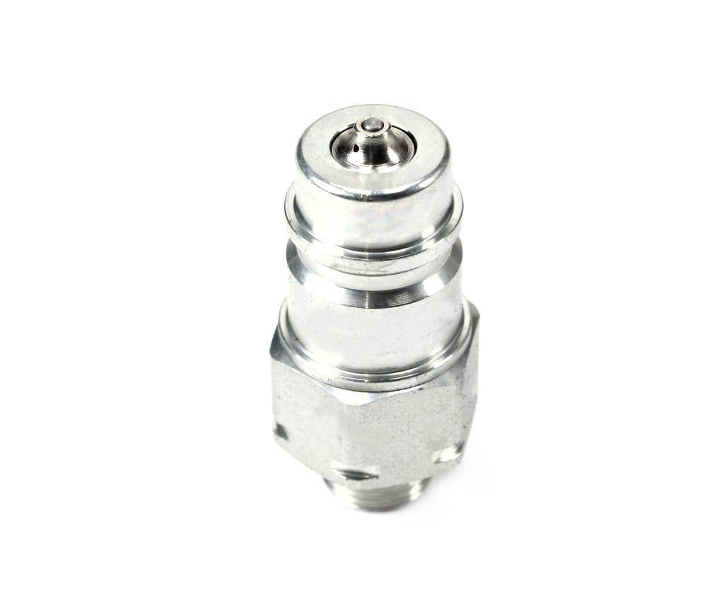 Szybkozłącze hydrauliczne wtyczka m16x1.5 gwint zewnętrzny euro 9100816w iso 7241-a z eliminatorem ciśnienia waryński - zdjęcie 3