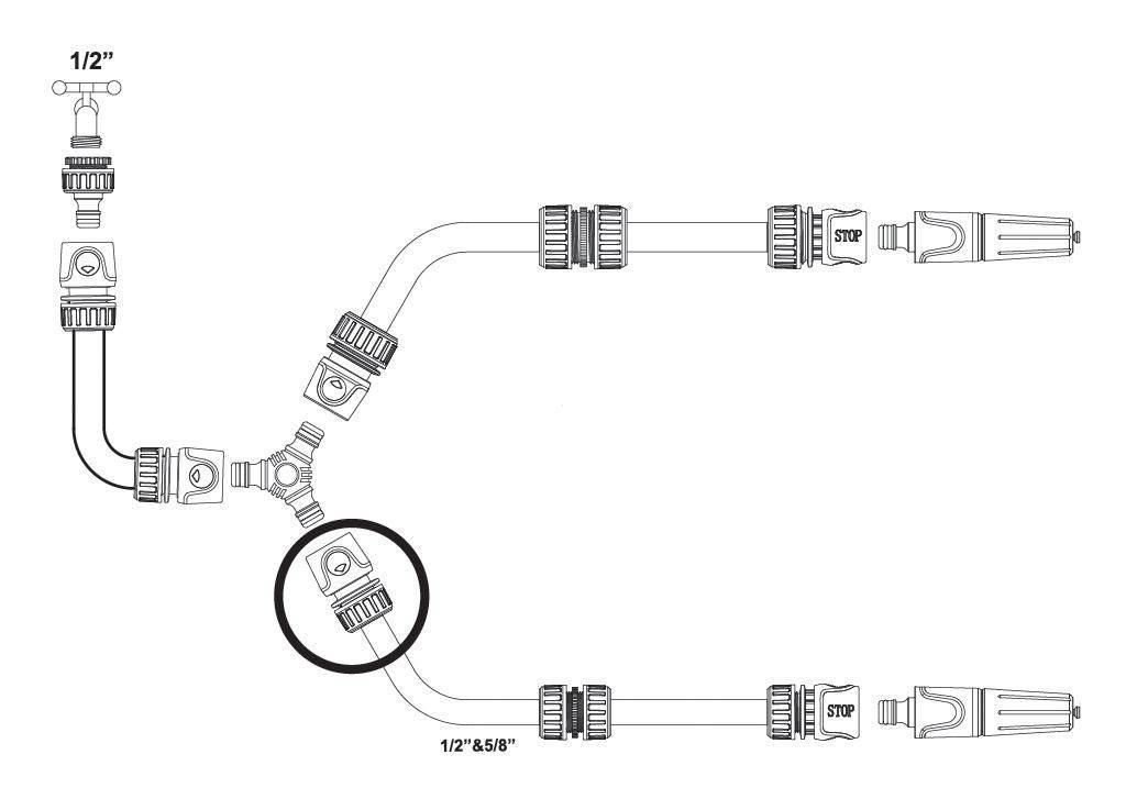 Szybkozłączka 1/2" bez waterstop teger | T-O-NPIS001 - zdjęcie 3