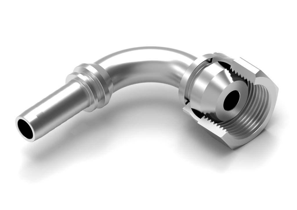 Zakucie hydrauliczne dkr90 dn06 1/4"-19 premium waryński 10szt - zdjęcie 2