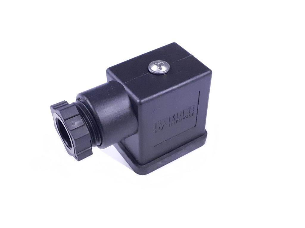 Wtyczka elektryczna wąska 3-pin 2 pe rozstaw styków 11mm pg9