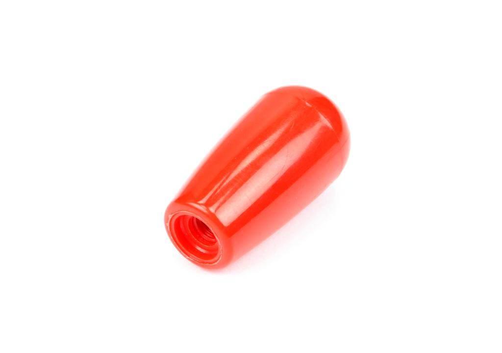 Gałka z gwintem czerwona m8 fi 26mm dł 42mm