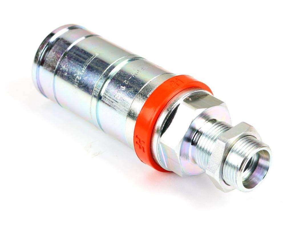 Szybkozłącze hydrauliczne gniazdo push-pull gwint zew.m22x1.5 long panel seria 3cfhf max.strumień 250 l/min iso-a oryginał faster - zdjęcie 2