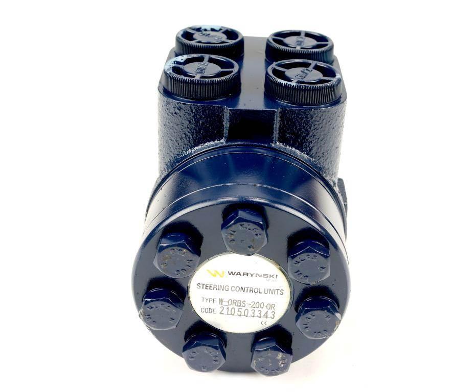 Orbitrol hydrauliczny w-orbs-or 200 cm3/obr z zaworami system open center z reakcją z kół na kierownicę waryński - zdjęcie 3