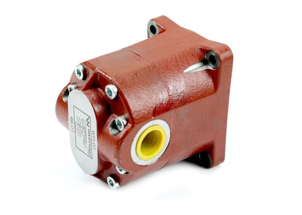 Pompa hydrauliczna zębata do bizon z-050 stary typ pzs-kp-25 obroty lewe 16mpa w korpusie żeliwnym waryński - zdjęcie 2